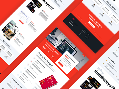 DumbWays | Detail Fullstack Page bootcamp code coding design figma figmadesign fullstack landing landing design onlineclass ui uidesign uiux ux webdesign