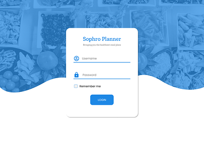 Sophro Planner Login