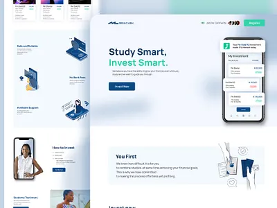 Cryptocurrency Investment Wallet - Concept 3 bank card clean credit card crypto crypto wallet cryptocurrency currency design exchange finance header homepage landing page money nigeria simple stock web design website