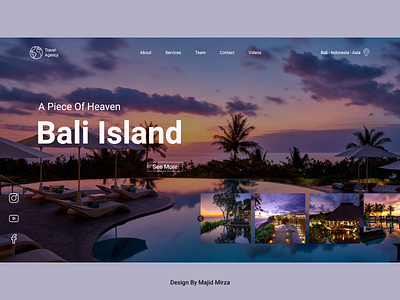 Travel Agency 2021 2021 trend agency design minimal travel ui ui ux design uidesign uiux ux web webdesign website