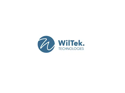 Wiltek Technologies Logo branding logo logo design logodesign logos logotype minimal minimalism minimalist modern modern logo monochrome monogram logo negative space negative space logo