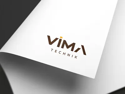 Vima Technik branding design graphic graphic design logo logo design minimal modern logo ui vector