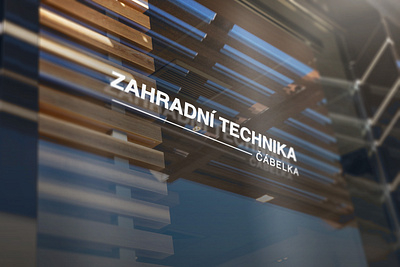 Zahradní Technika branding design graphic design logo logo design logotype minimal modern logo vector