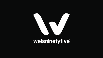 Logo for Weisninetyfive app design graphic design illustration illustrator logo ui ux vector web