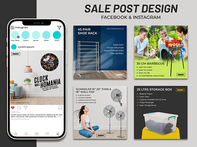 E-comarce Store Social Media Post banner banner ad banner design business banner instagram banner instagram post social banner social media design social post social post design