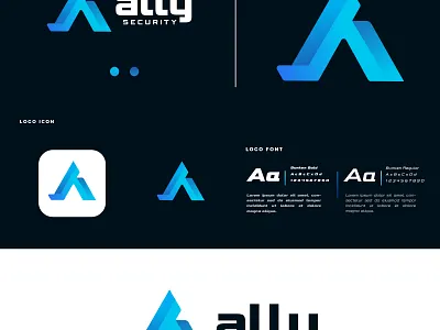 A logo design a a icon a letter a logo abstract app brand branding colorful flat gradient icon letter a logo logo design logo identity logo mark logos symbol