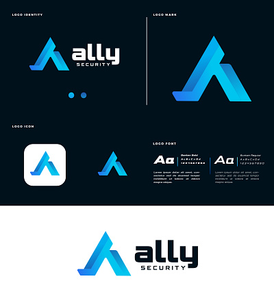 A logo design a a icon a letter a logo abstract app brand branding colorful flat gradient icon letter a logo logo design logo identity logo mark logos symbol