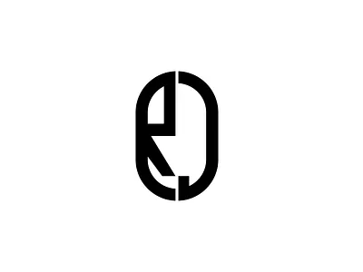 RJ Logo art branding clean design illustration j mark logodesign mark minimal minimalistic monogram neat r logo r mark responsive rj rj logo simple visual identity watch logo