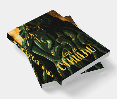 Livre Call Of Cthulhu art design graphic design illustration illustrator indesign jeu livre ouvrage photoshop typography