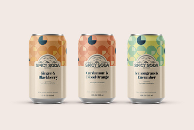 Soda Cans beverage beverage design beverage packaging brand design brand identity branding branding design can drinks package design packaging packaging mockup pattern design patterns product product design productdesign soda soda can sparkling water