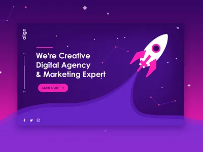 Landing Page UX UI Design animation app branding design icon illustration logo minimal typography vector