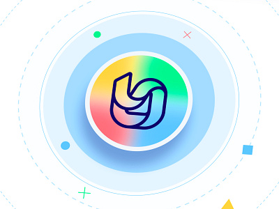 Unifin Visual Experiments abstract brand identity branding design graphic illustrator logo logomark minimal modern visual identity visuals