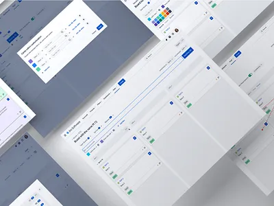 UI/UX design of JIRA plugin figma guidelines interaction kanban management planning ui design ux design ux ui webapp webapp design