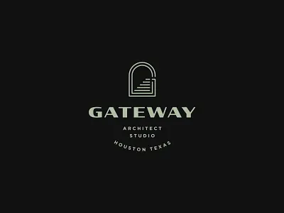 Gateway brand branding flat g identity logo mark minimal type typography vector