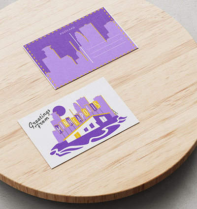 Greetings from Minneapolis design graphic design graphic designer illustration illustrator minneapolis minnesota vikings weeklywarmup