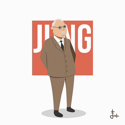 Carl Gustav Jung Illustration digital illustration illustraion illustration art illustrations vector illustration