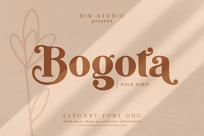 Bogota - Bold serif font branding design font fonts icon logo logo type typography ui vector