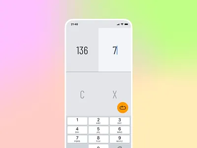 Rule of 3, 2021 calculator maths minimal ui