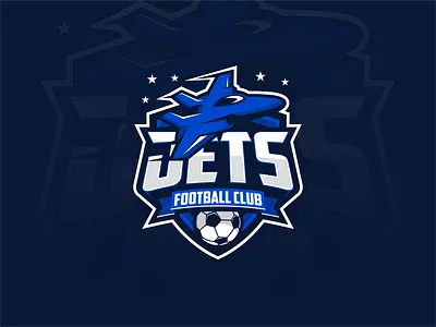 JETS FOOTBALL CLUB behance brand identity dribble esport esportlogo football football logo icon indonesia designer jet logo logo designer logo passion logoart logopassion logoshift