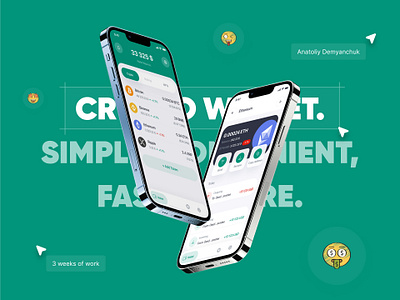 Local Trade Crypto wallet Mobile App app app design bank app banking crypto design finance finance app fintech mobile app mobile design mobile ui wallet