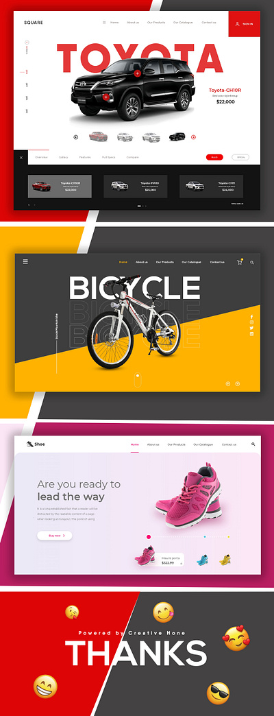 Website Landing page UI design landing page design ui uidesigns webdesign webuiuxdesign