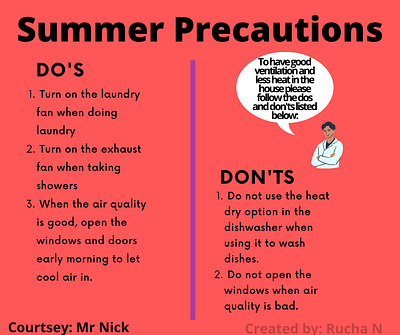 1 precautions summer