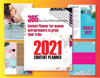 Content Planner - 2021 book content planner fitness planner journal marriage planner meal planner notebook office planner personal planner planner