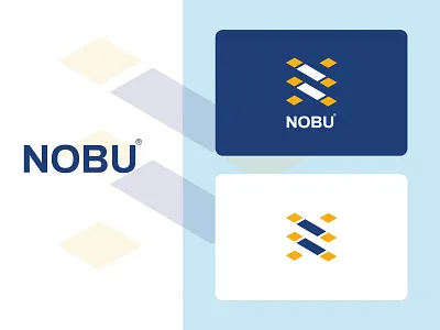 nobu 3d brand brand design brand identity brandauxin branding branding design clean design flat icon illustration logo minimal n letter n letter logo n logo new typography vector