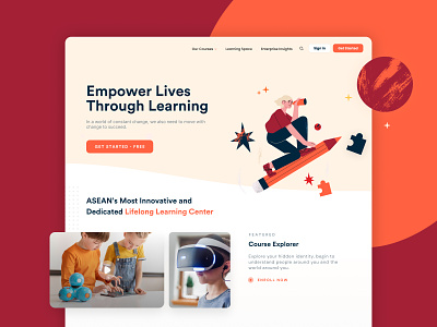 Education Website design education website