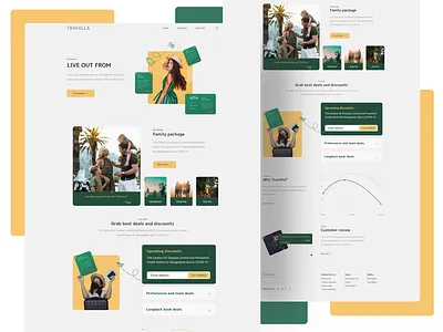 Landing page exploration on Travel agency landing page landingpage travel travel agency ui ui ux ui design uidesign uiux user experience user interface user interface design userinterface ux ux ui ux design uxdesign uxui website website concept website design