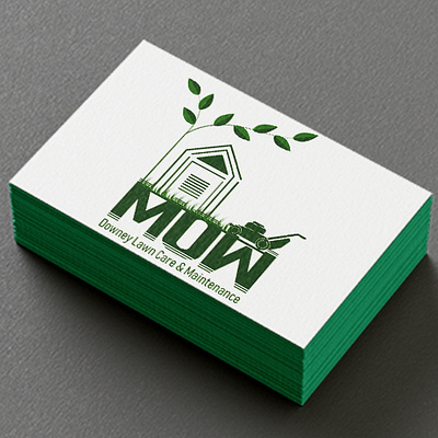 MOW logo mockup 2 branding graphicdesign illustration logo professional design