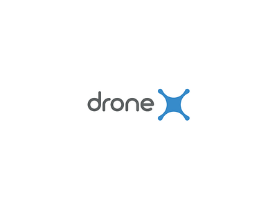 Drone X branding design graphic design icon illustration illustrator logo minimal typography vector