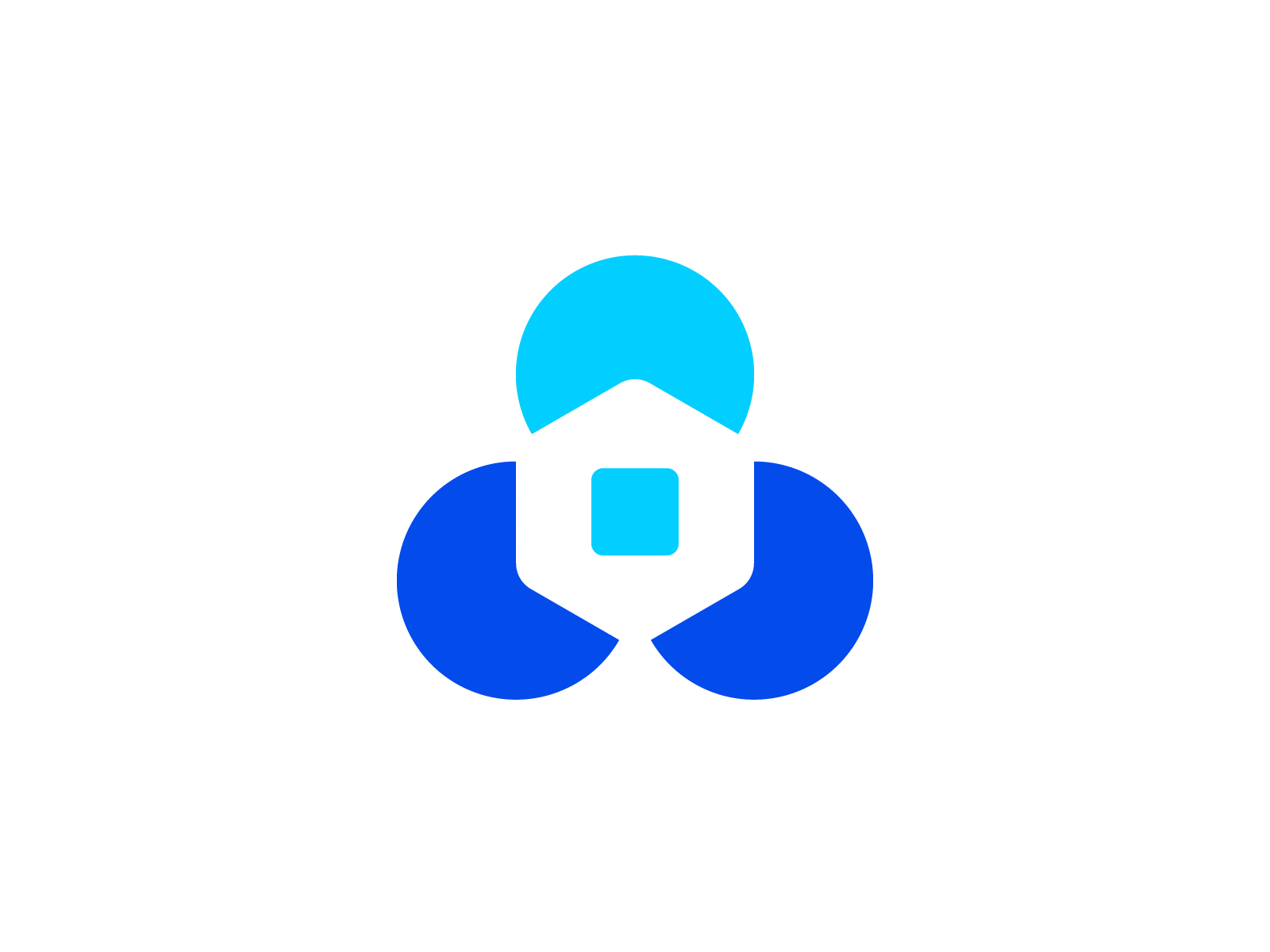 LOGO animation branding design geometry gif icon illustration logo 商标 设计