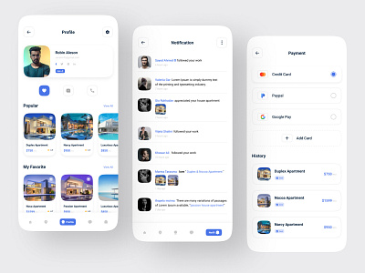 Real Estate App app design app designer app ui apple behance branding dribbble ios app design ios app ui minimal real estate real estate app trendy design ui ui design uiux user experience user interface ux web design