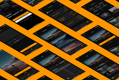 Quote App - Concept app apple concept app design fields figma iphone minimal mobile mobile ui mockup modern product design ui design uikit ux