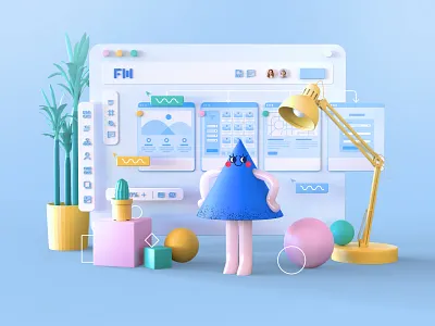 FlowMapp 3d character / 3d ui 3d 3d art 3d artist 3d character 3d character design 3d character modeling 3d characters 3d concept 3d desktop 3d icons 3d illustration 3d illustrator 3d interface design 3d mockup 3d modeling 3d ui cinema4d illustration site map ux tool