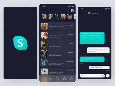 New Skype Idea design ui