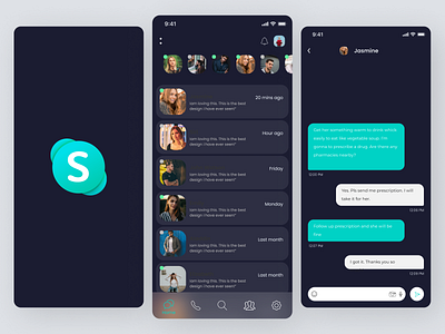 New Skype Idea design ui