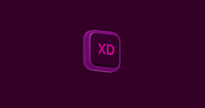 3D Adobe XD logo 3d 3d art adobe adobe xd icon spline design ui vector