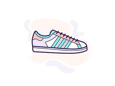 Adidas Superstar adidas footwear adidas shoes adidas superstar footwear icon footwear illustration illustration shoes icon shoes illustration superstar icon superstar illustration