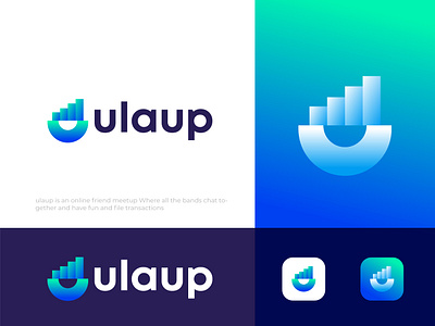 ulaup branding logo design abstract abstract logo agency arrow awesome logo brand brand identity branding business conceptual creative elegant letter logo mark logos marketing modern logo modern logo design online typography u letter logo