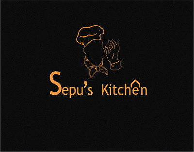 Sepu's Kitchen design graphics design illustrator iluastration logo logo design