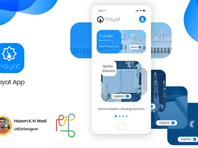 Hayat App (UX/UI Design) app design invision invisionstudio ui ui design uiux user experience user interface user interface design ux ux design uxui