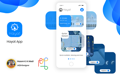 Hayat App (UX/UI Design) app design invision invisionstudio ui ui design uiux user experience user interface user interface design ux ux design uxui