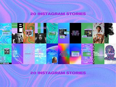 Instagram Template Holographic Black Lives Matter 90s aesthetic black lives matter computer fluid futuristic gradient holographic instagram instagram post instagram stories instagram template lofi nostalgia nostalgic old retro social media windows windows 95