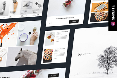 Clean & Minimal Portfolio Elementor Template kit clean clean design design elementor minimal portfolio template ui ux website