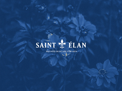 Saint Elan branding branding design logo logomark skincare typography