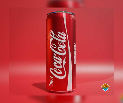 CocaCola Modelling 3d art 3d illustration creative design design graphicdesign illustration lowpoly3d social media templates