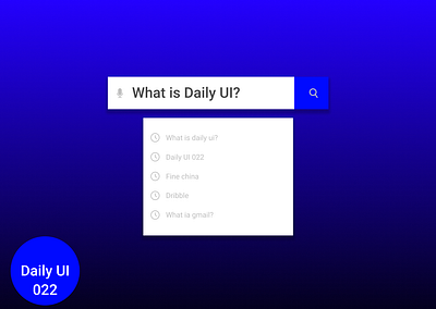 Daily UI 022 Search dailyui dailyuichallenge design illustration ui uiux