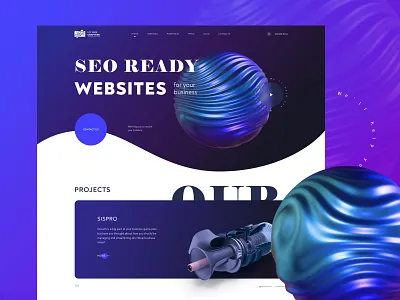 My WebCrafters design hero ui web